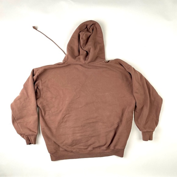 Brandy Melville women’s Tan Zip-Up Sweater - Picture 3 of 3
